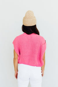 Better in Pink Sweater Vest