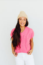 Load image into Gallery viewer, Better in Pink Sweater Vest