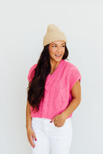 Load image into Gallery viewer, Better in Pink Sweater Vest