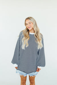 Valencia Top (Black & White) *RESTOCKED*