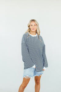 Valencia Top (Black & White) *RESTOCKED*
