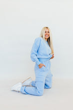 Load image into Gallery viewer, N+G Originals: It Girl Oversized Crew (Blue)