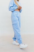 Load image into Gallery viewer, N+G ORIGINAL: It Girl Oversized Cargo Sweatpants (Blue)