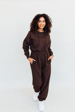 Load image into Gallery viewer, N+G ORIGINAL: Cozy Girl Oversized Sweatpants (Chocolate Brown)