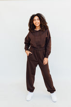 Load image into Gallery viewer, N+G ORIGINAL: Cozy Girl Oversized Sweatpants (Chocolate Brown)