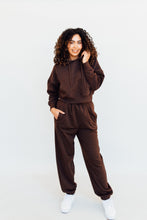 Load image into Gallery viewer, N+G ORIGINAL: Cozy Girl Oversized Sweatpants (Chocolate Brown)