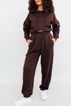 Load image into Gallery viewer, N+G ORIGINAL: Cozy Girl Oversized Sweatpants (Chocolate Brown)