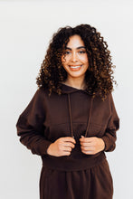 Load image into Gallery viewer, N+G ORIGINAL: Cozy Girl Oversized Sweatshirt (Chocolate Brown)