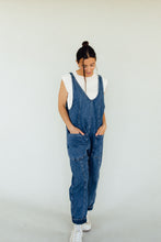 Load image into Gallery viewer, Free People High Roller Jumpsuit (Sapphire Blue) *RESTOCKED*