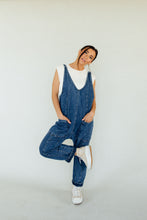 Load image into Gallery viewer, Free People High Roller Jumpsuit (Sapphire Blue) *RESTOCKED*