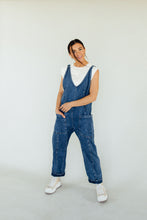 Load image into Gallery viewer, Free People High Roller Jumpsuit (Sapphire Blue) *RESTOCKED*