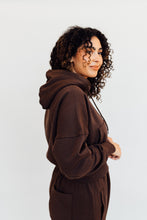 Load image into Gallery viewer, N+G ORIGINAL: Cozy Girl Oversized Sweatshirt (Chocolate Brown)