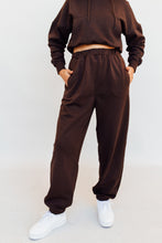 Load image into Gallery viewer, N+G ORIGINAL: Cozy Girl Oversized Sweatpants (Chocolate Brown)