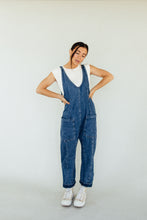 Load image into Gallery viewer, Free People High Roller Jumpsuit (Sapphire Blue) *RESTOCKED*
