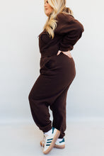 Load image into Gallery viewer, N+G ORIGINAL: Cozy Girl Oversized Sweatpants (Chocolate Brown)