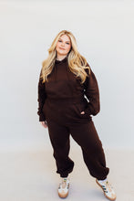 Load image into Gallery viewer, N+G ORIGINAL: Cozy Girl Oversized Sweatpants (Chocolate Brown)