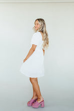 Load image into Gallery viewer, Talk About Texture Dress (White)