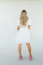 Load image into Gallery viewer, Talk About Texture Dress (White)