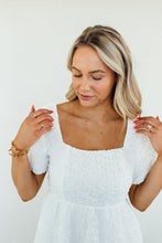 Load image into Gallery viewer, Talk About Texture Dress (White)