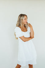 Load image into Gallery viewer, Talk About Texture Dress (White)