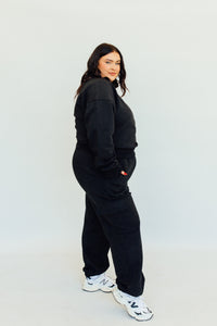 N+G ORIGINAL: It Girl Oversized Cargo Sweatpants (Black) *expected to ship 11/25