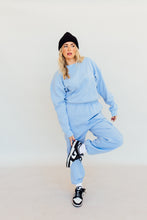 Load image into Gallery viewer, N+G ORIGINAL: It Girl Oversized Cargo Sweatpants (Blue) *expected to ship 11/25