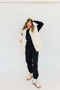 N+G Originals: It Girl Oversized Crew (Black) *expected to ship 11/25