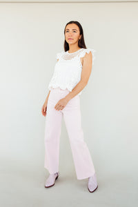 Grin & Flare It Pants (light pink)
