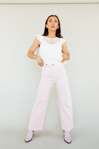 Grin & Flare It Pants (light pink)
