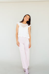 Grin & Flare It Pants (light pink)