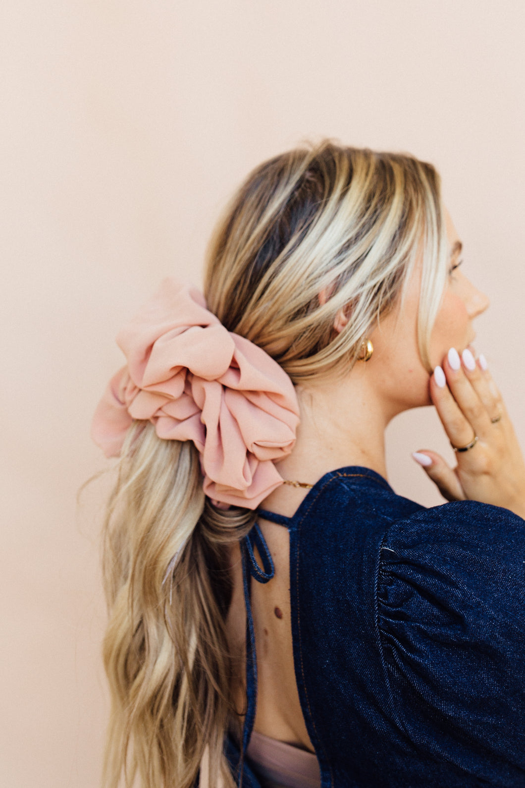 Jumbo Chiffon Scrunchie (KAXI)