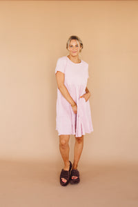 All Hail Pale Pink Dress