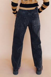 Moxie Pull-On Barrel Jeans (FREE PEOPLE)