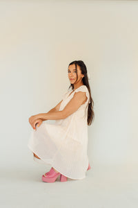 Biggest Flirt Dress (Cream)