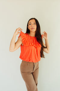 Ruffle Some Feathers Top