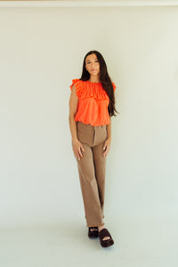 Ruffle Some Feathers Top