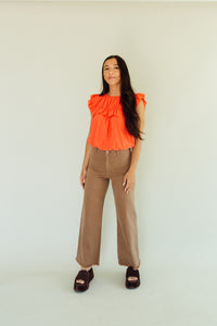 Ruffle Some Feathers Top