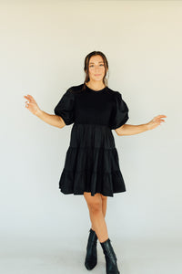 Cue the Contrast Dress