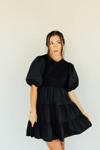 Cue the Contrast Dress