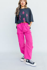 Catch Me in Cargo Pants (Hot Pink)