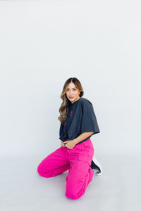 Catch Me in Cargo Pants (Hot Pink)