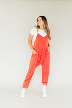 Load image into Gallery viewer, Electric Feel Jumpsuit (Orange)