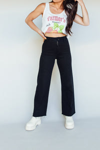 Grin & Flare Pants (Black)