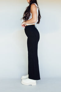 Grin & Flare Pants (Black)