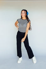 Load image into Gallery viewer, Grin &amp; Flare Pants (Black)