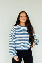 Load image into Gallery viewer, Crazy for You Sweater (Blue)