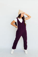 Load image into Gallery viewer, High Roller Cord Jumpsuit (FREE PEOPLE) *Italian Plum*