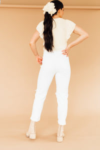 Best Kind of Basic Jeans (white)