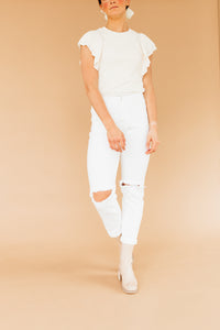 Best Kind of Basic Jeans (white)