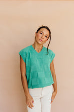 Load image into Gallery viewer, Party of Teal Top
